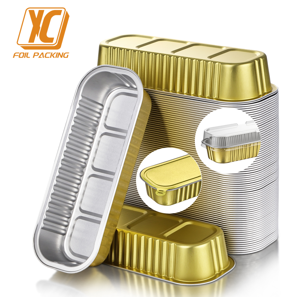 200ml aluminum foil pan witgh lid