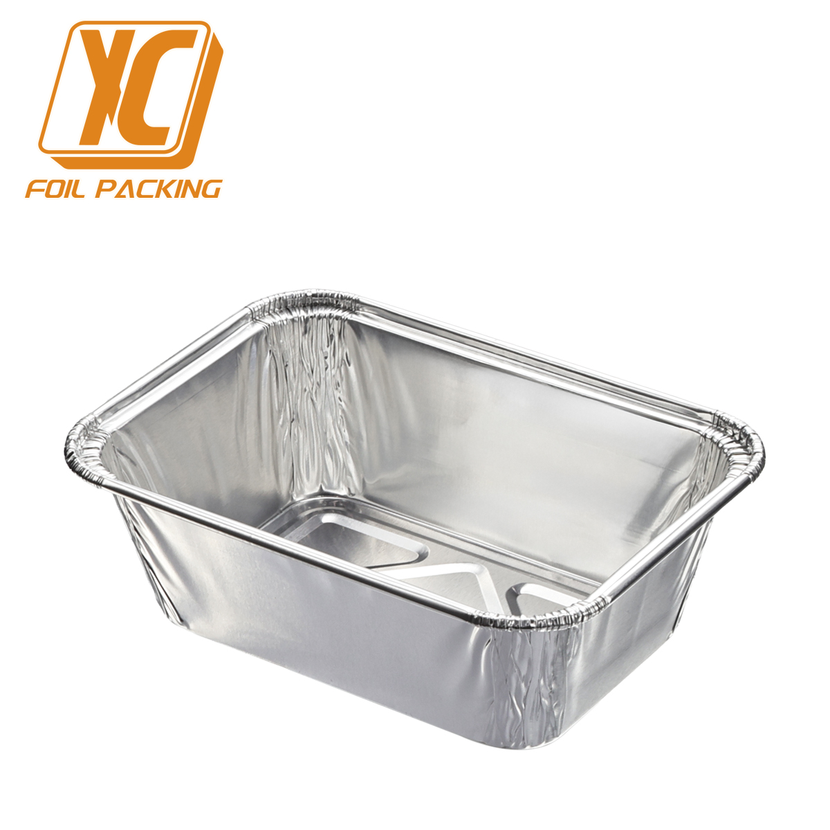 160ml mini recutangle aluminum foil pan with lid